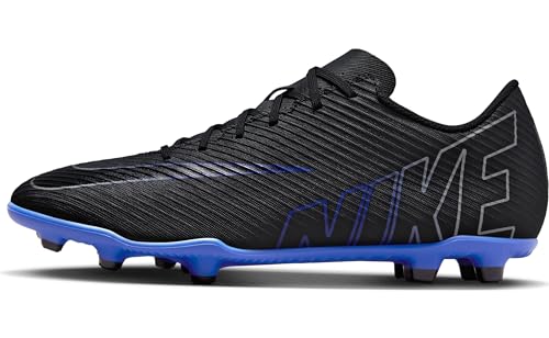 NIKE Mercurial Vapor 15 Club Mens DJ5963-040 (Black/Chrome-Hyper), Size 10