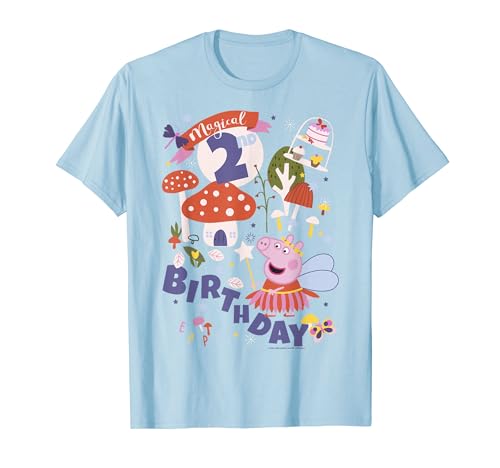 Peppa Pig Magical 2nd Birthday T-Shirt