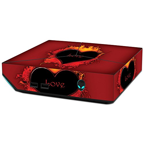 MightySkins Skin Compatible with Alienware Steam Machine - Love | Protective, Durable, and Unique Vinyl Decal wrap Cover | Easy to Apply, Remove, and Change Styles | Made in The USA