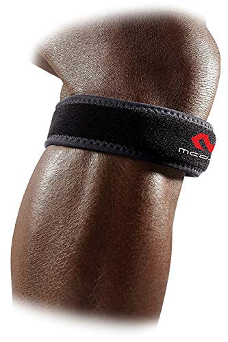 McDavid Adult Patella Knee Strap, Adjustable Support, Fits Left & Right Knee, Fits Men & Women, Adult M