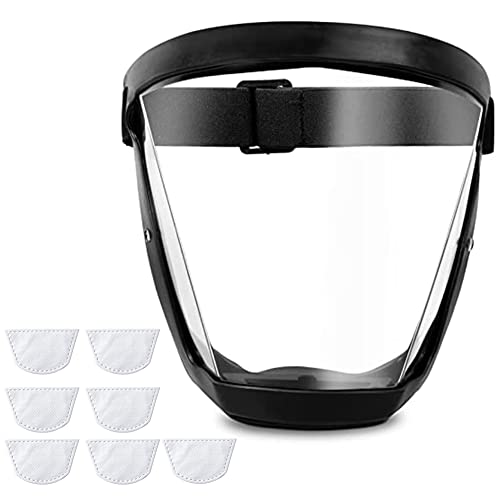 Face Shield,Anti-fog Protective Full Face Shield,Super Protective Face Shield Mask for Work,Full Face Shield for Weed Whacking,Anti-Fog Face Shield for Grinding…