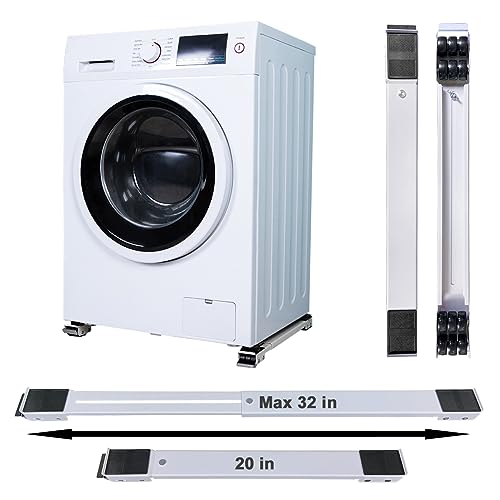 Yutianli Heavy Duty Extensible Appliance Roller is Suitable for Washing Machines, Refrigerators, Dryers, Dishwashers and other Heavy Objects, can bear 300 kg. Washing Machine Base…