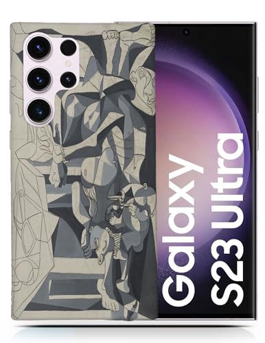 Foxercases Pablo Picasso - The Charnel House Art Paint Phone CASE Cover for Samsung Galaxy S23 Ultra