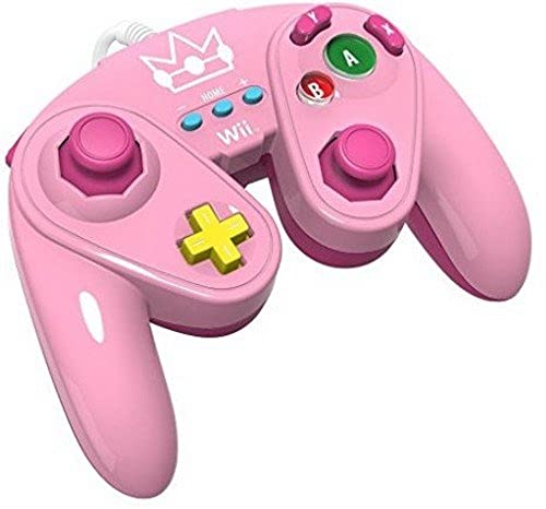PDP Wired Fight Pad for Wii U - Peach