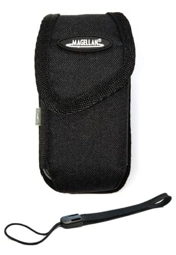 Magellan Handheld GPS Clip Carrying Travel Case Plus Bonus Wrist Strap, Compatible with Magellan eXplorist 100 200 210 300 400 500 500 LE 600 710, Te-Rich, Beva, MGCC