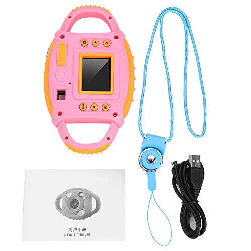 Selfie Mini Camera,Children HD Digital Video Camera for Toddler, Christmas Birthday Kids(Pink)