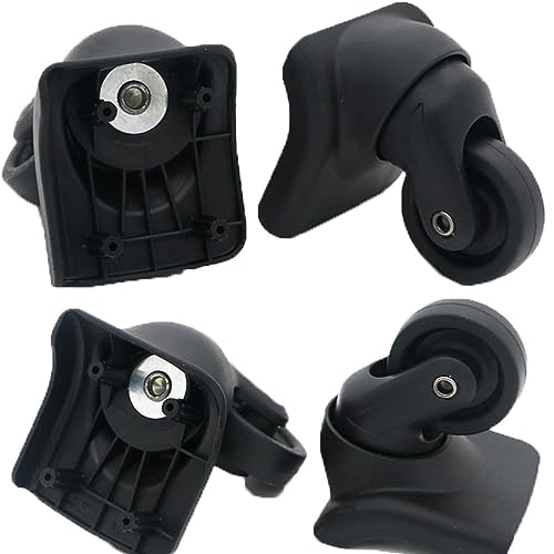 Zoofen Replacement Luggage Wheel Repair Suitcase Bag Parts Spinner Wheels Casters for Travel Customs Box W044 (A Set 4PCS)
