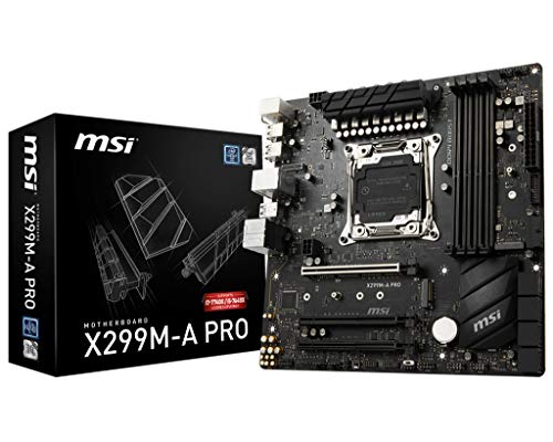 Msi X299M-APRO X299m A Pro, Black
