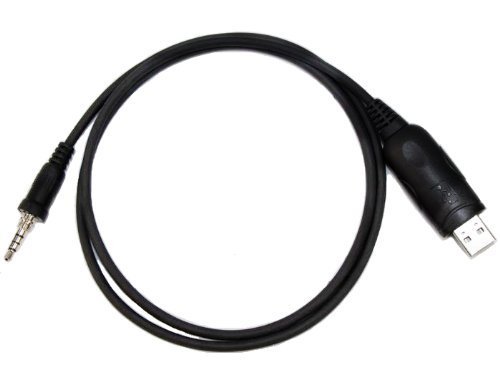 USB Programming Cable Cord for Yaesu/Vertex/Standard Horizon Radio HX370E VX-6R VX-7R HX750 VX-120 VXA-700 1-pin