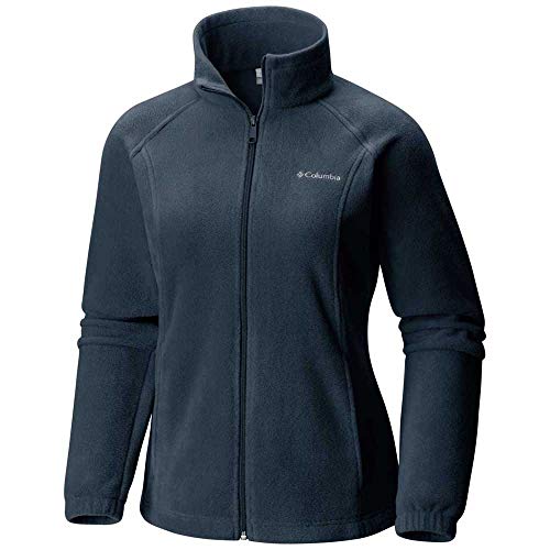 Columbia Women's Benton Springs Full Zip, Columbia Navy, Large