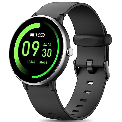 DIGEEHOT Smart Watch for Kids Age 6-16, Fitness Tracker with Sleep Tracking, Pedometer, Alarm - Waterproof, Sports Activity Tracker Gift for Boys and Girls (Black)