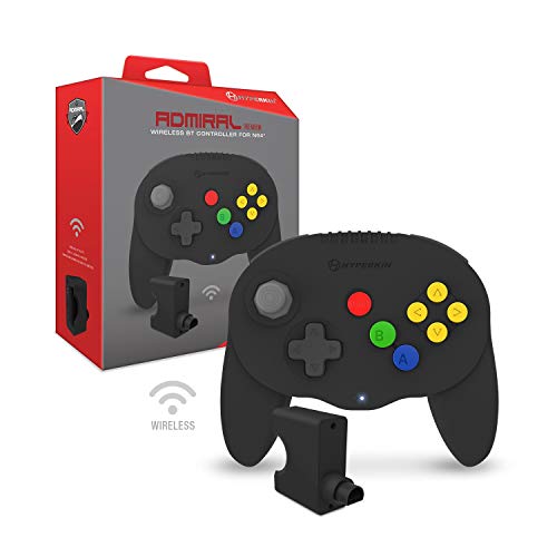 Hyperkin 'Admiral' Premium BT Controller for N64 (Black) - Nintendo 64