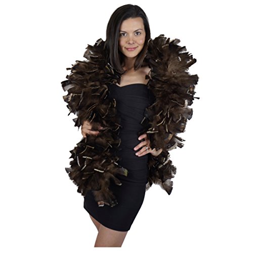 ZUCKER Feather (TM) - Turkey Ruff Boas Natural Bronze - Natural