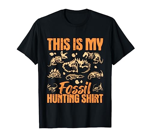 Fossil Hunting - Dinosaur Bones Paleontologist Paleontology T-Shirt