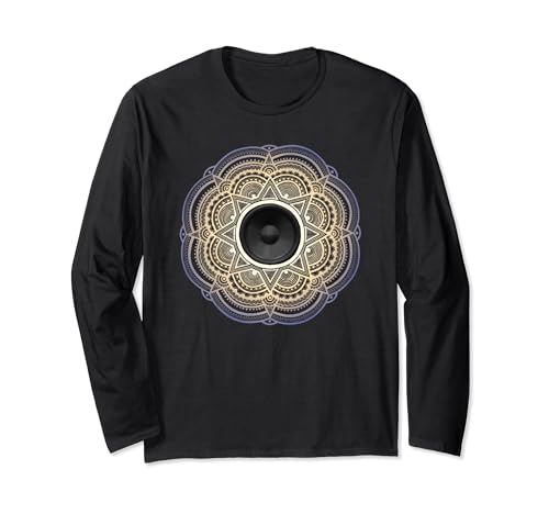 Subwoofer Mandala - Music Long Sleeve T-Shirt