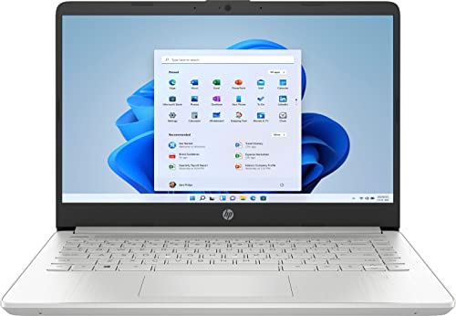 HP - 14' Laptop - AMD Ryzen 3 - 8GB Memory - 128GB SSD - Natural Silver - Model 14-fq0033dx