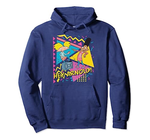 Hey Arnold! Gerald Best Friends Boombox Pullover Hoodie