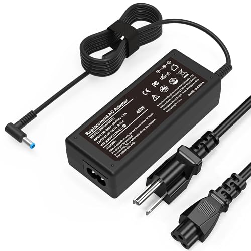 45W 19.5V 2.31A Ac Adapter Laptop Charger for HP 741727-001 TPN-C125 HSTNN-LA40 HSTNN-DA40 854054-002 HSTNN-CA40 740015-002 740015-003 740015-004,HP 15-f387wm 15-f272wm 15-f233wm 15-ba009dx 15-r132wm