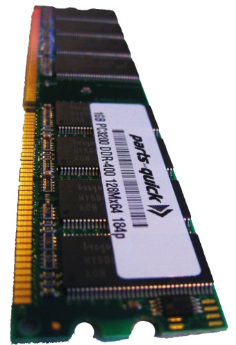 parts-quick 1GB PC3200 Memory for Gateway 504GR 505GR 506GR 556GE 614GE 400MHz 184 pin DDR SDRAM Non-ECC DIMM Desktop RAM