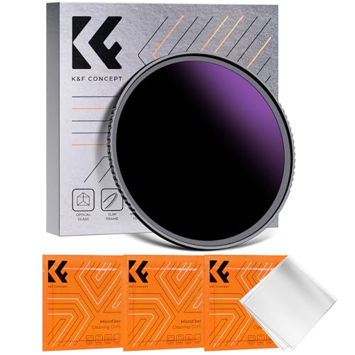 K&F Concept 77mm ND1000000 Ultra Dark ND Camera Lens Filter 20-Stops Fixed Neutral Density Filter with 18 Multi-Layer Coatings (K Series)
