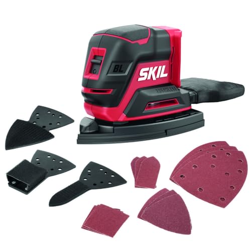SKIL PWR CORE 20 Brushless 20V Compact Multi-Sander Tool Only- SR6607B-00