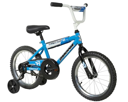 Dynacraft Magna Throttle 12 16 20 Inch Boys Bikes for Age 3-12 years, Multiple Color Options