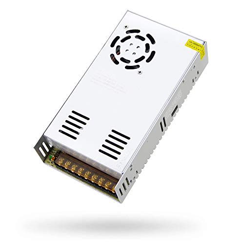 SHNITPWR 12V Power Supply 30A 360W AC to DC Adapter 12 Volt 30 Amp Switching Power Converter Transformer LED Driver 110V 240V AC in for LED Light Strip 3D Printer CCTV Security System LCD Monitor