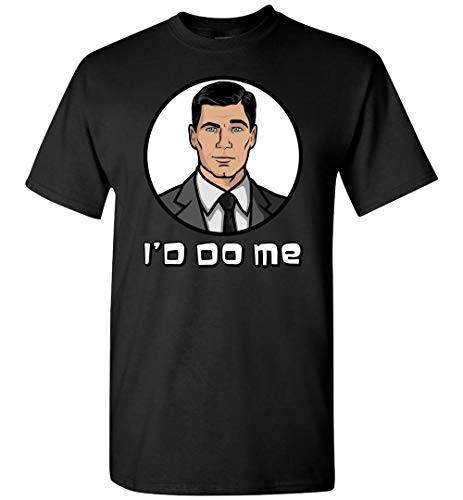 I'd Do Me Archer - T-Shirt (Black, Large)