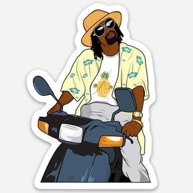Mac Dre Rappers Island Sticker Large