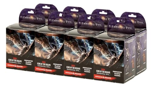 Dungeons & Dragons D&D Icons of the Realms: Elemental Evil (8ct. Booster Brick)
