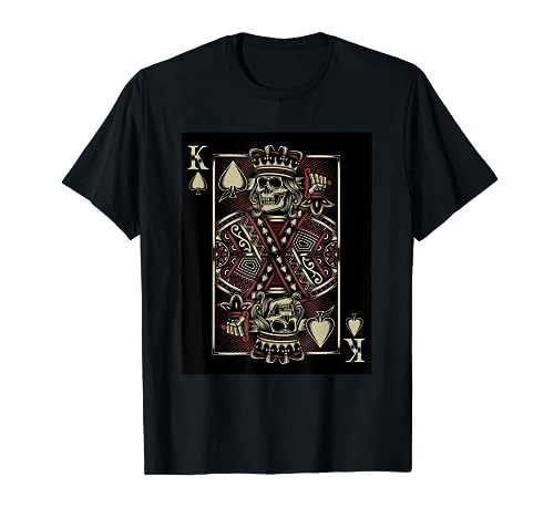 King of Death Grim Reaper Playing Card T-Shirt