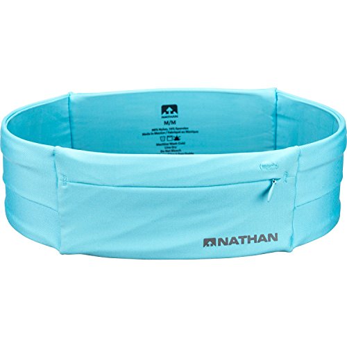 Nathan The Zipster Training Fanny Pack, Unisex Adult, Unisex Adult, 7702, White (Blue Radiance), Small