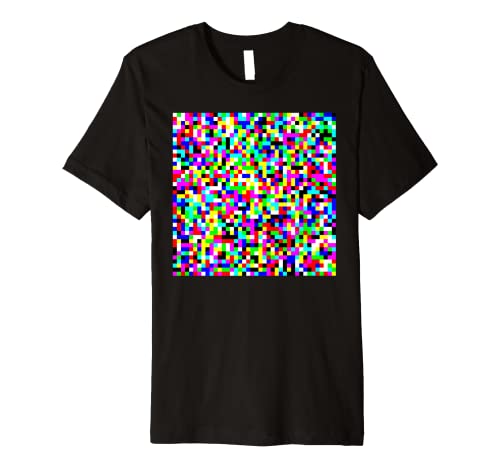 Adversarial Anti-Facial Recognition Camouflage Invisibility Premium T-Shirt