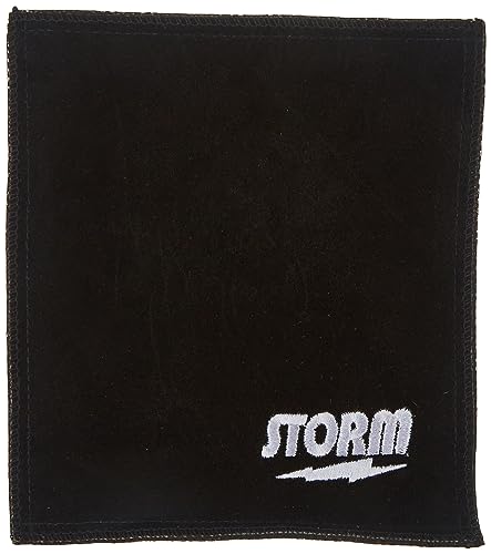 Storm Bowling Shammy Bowling Ball Cleaning Pad Black, 8'x8'x1'