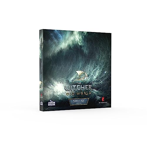 The Witcher Board Game Skellige Hunt Expansion | Fantasy Game | Competitive Adventure Game | Strategy Game for Adults | Ages 14+ | 1-5 Players | Avg. Playtime 90-150 Minutes | Made by Go On Board