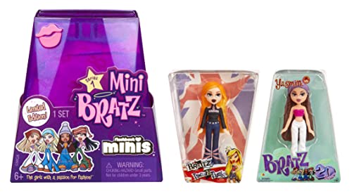 MGA's Miniverse Bratz Minis - 2 Bratz Minis in Each Pack, Blind Packaging Doubles as Display, Y2K Nostalgia, Collectors Ages 6 7 8 9 10+