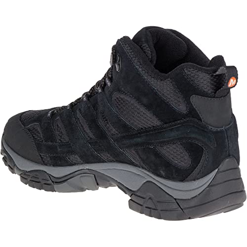 Merrell Men's Moab 2 Vent Mid Hiking Boot, Black Night, 12 M US
