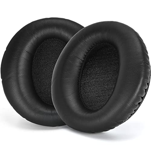 E7 Round Ear Pads - Replacement Ear Cushion Foam Compatible with COWIN E7 / E7 Pro Active Noise Cancelling Headphone, Softer Leather,High-Density Noise Cancelling Foam, (NOT fit SE7 Model)