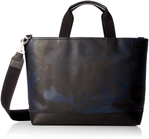 Jack Spade Men's Camo Dots Coal Bag, Black/Dark Navy, One Size