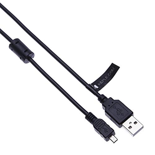 USB Cable Lead Cord by Keple for D750, D3300, D 5500, D5300, D7100, D7200, B500, V1, Fujifilm FinePix S9450W, S9700, S9800, S9900W, Fujifilm FinePix JZ505, JZ510, L55 Digital Camera