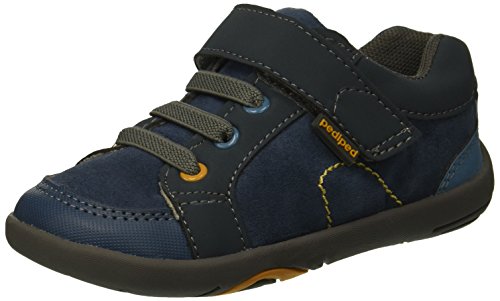 pediped Baby-Boy's Dani First Walker Shoe, Navy, 21 Child EU Toddler (5.5 US)