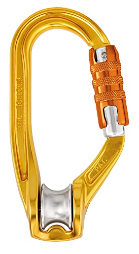 PETZL - ROLLCLIP A, Pulley-Carabiner, Triact-Lock
