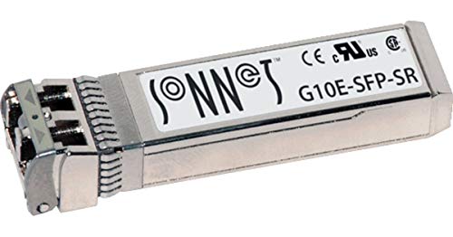 Sonnet Technologies G10E-SFP-SR Short-Range SFP Plus Transceiver