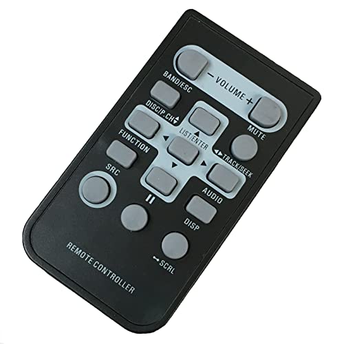 Replacement Remote for Pioneer Pioneer CD Receiver Car Stereo Audio System DEH-X7500HD DEH-X5710HD DEH-X5700HD DEH-X56HD DEH-X5600HD DEH-X55HD DEH-X5500HD DEH-X3800UI DEH-X3700UI DEH-X3700S