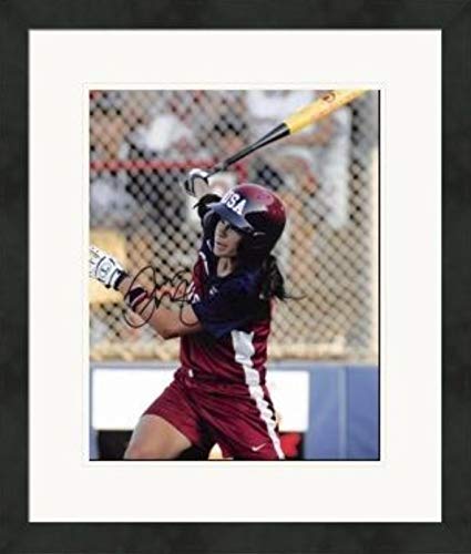 Autograph Warehouse 571866 8 x 10 in. USA Womens Softball, ESPN Broadcaster Jessica Mendoza Autographed Photo - No.SC4 Matted & Framed
