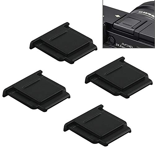 4PCS Camera Hot Shoe Cover Protector Cap for Sony A7CR A7CII A7R V A7 IV III A7S III II A7S A7 A6700 A6600 A6500 A6400 A6300 A6100 A6000 ZV-1II ZV-E1 ZV-1F FX30 ZVE10 A9II RX10 IV III Replace FA-SHC1M