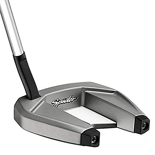 Taylormade Spider SR Putter Right Hand Steel Platinum/White Flowneck (#9) 35'