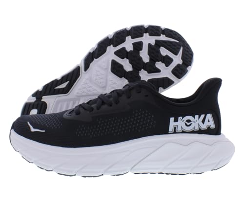 HOKA ONE ONE Arahi 7 Womens Shoes Size 8, Color: Black/White
