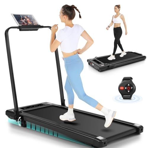 ANCHEER Walking PadTreadmill with Incline, 3 in 1 Under Desk Treadmill with Remote Control, 2.5HP Folding Treadmill for Home, Black-r-1