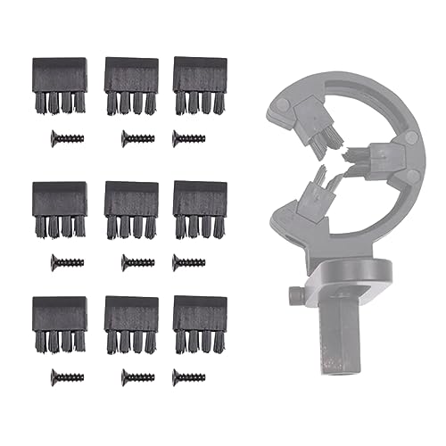 SOPOGER Archery Replacement Arrow Rest Brush 9 PCS Capture Whisker Brush Biscuit for Compound Bow/Recurve Bow Hunting Target Shooting Left and Right Hand (Replacement Brushes)